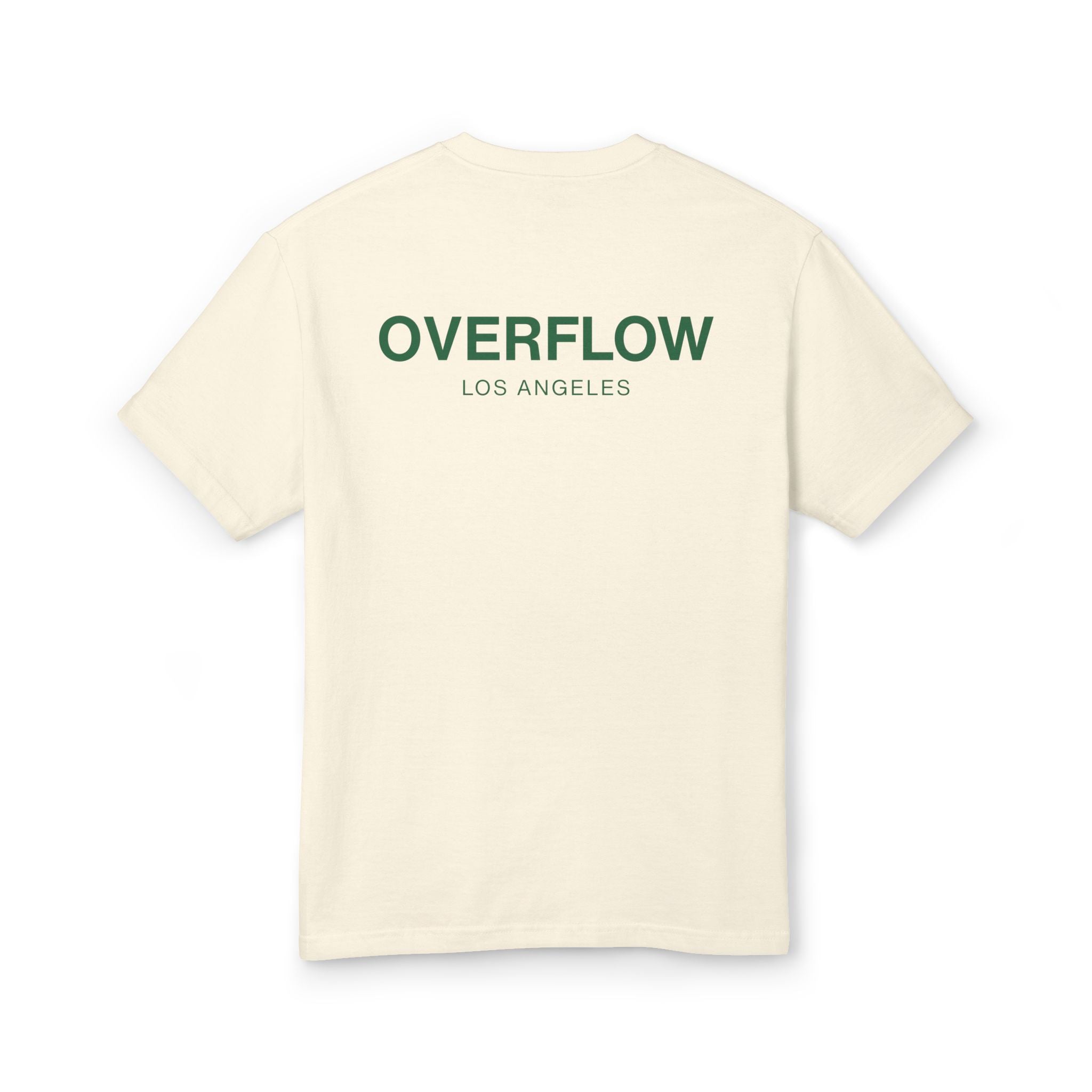 THE OVERFLOW TEE IN FADED CREAM