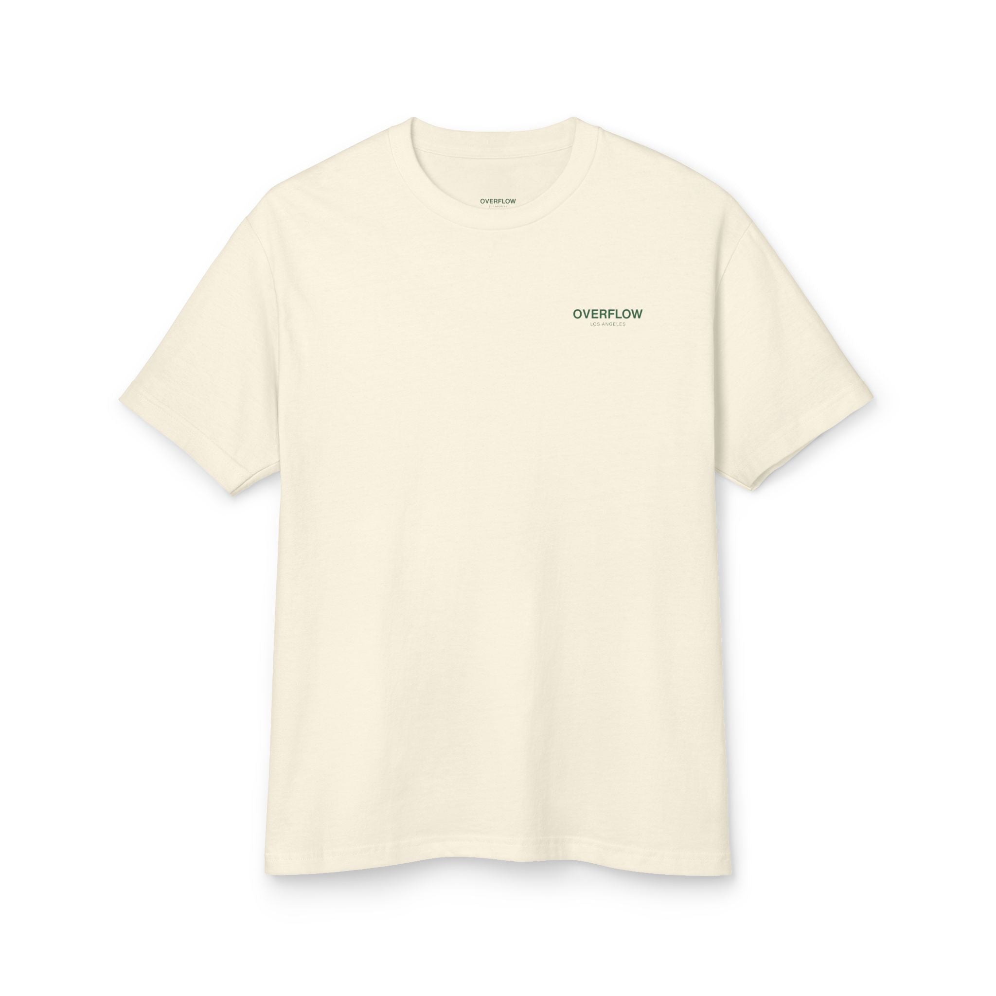 OVERFLOW LOS ANGELES STANDARD TEE IN FADED CREAM